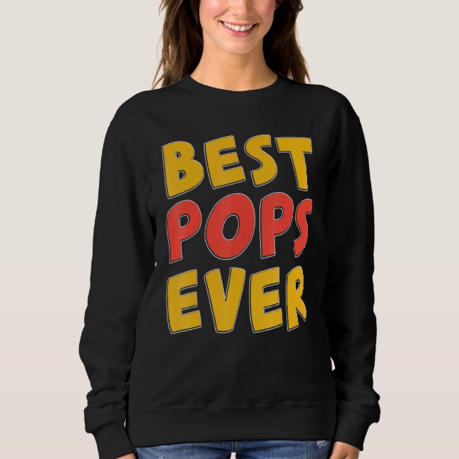 Daddy Bear Family Protection Graphic Sweatshirt (Vorderseite)