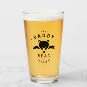 Daddy bear glas