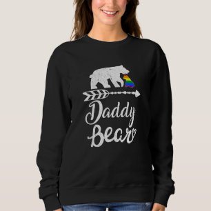 Daddy Bear Lgbt Lgbtq Rainbow Pride Gay Lesbian Sweatshirt