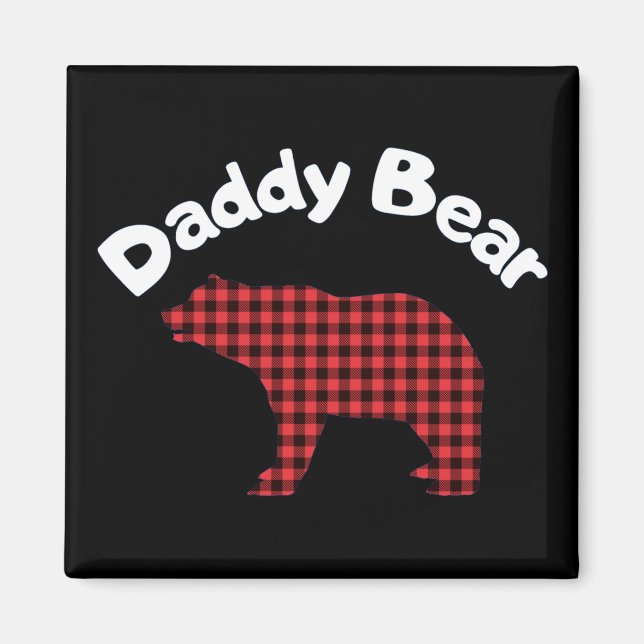 DADDY BEAR MAGNET (Vorne)