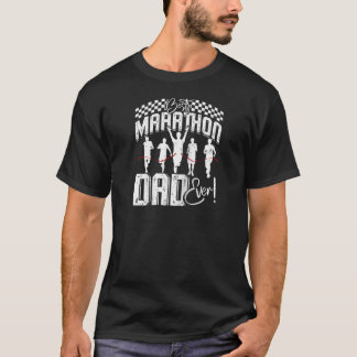 Daddy BEST MARATHON VATER EVENT Läufer Funny Runne T-Shirt