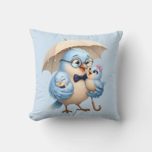 Daddy Bird Dekoratives Wurfkissen Geschenk Kissen