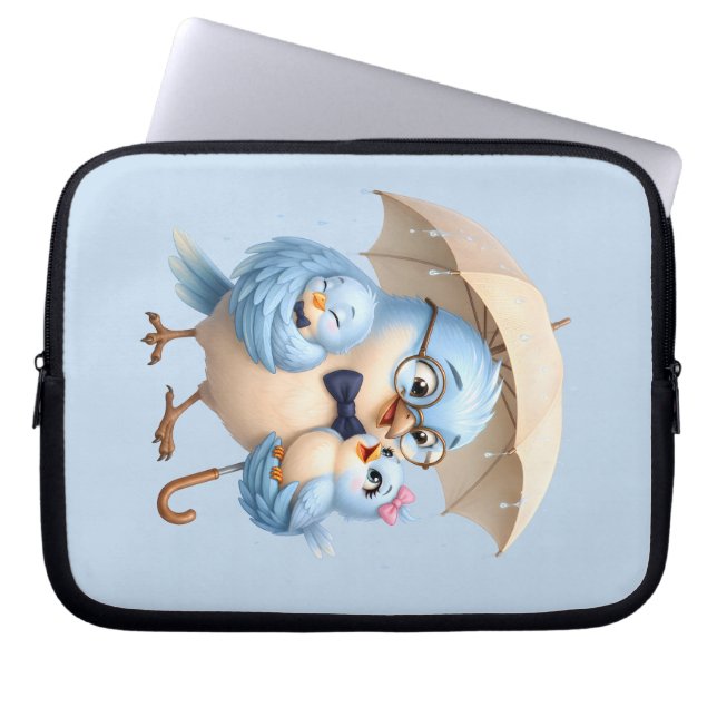 Daddy Bird Elektronik-Tasche Reise-Tech-Organizer Laptopschutzhülle (Vorderseite)