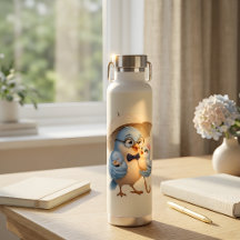 Daddy Bird Reiseflasche Familien-Geschenk
