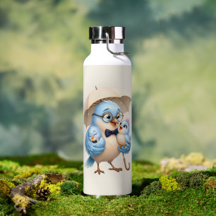 Daddy Bird Reiseflasche Familien-Geschenk Trinkflasche