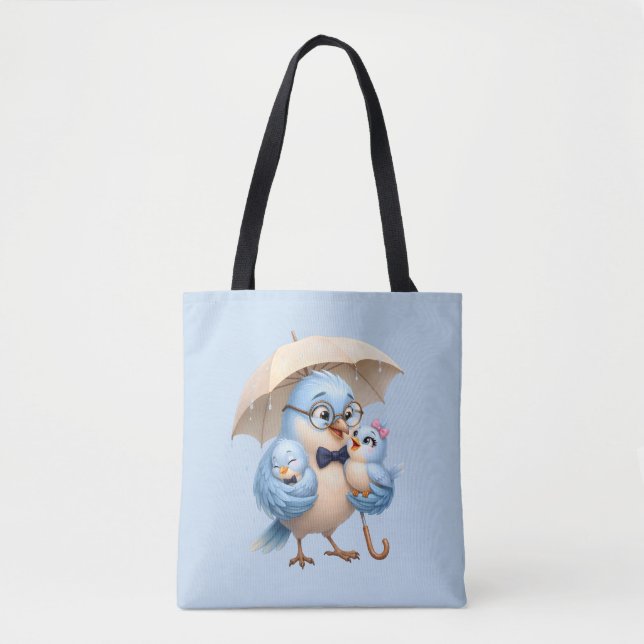 Daddy Bird-Tasche Alltag Familien-Stil (Vorderseite)