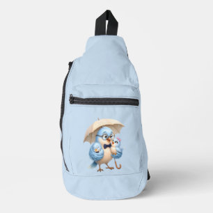 Daddy Bird Umhängetasche Familienreisebedarf Crossbody Bag