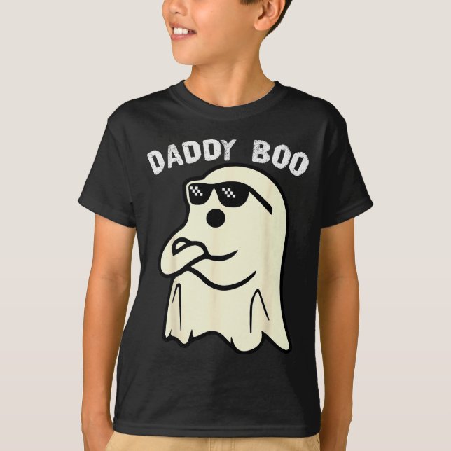 Daddy Boo Halloween Family Matching Costume Ghost  T-Shirt (Vorderseite)