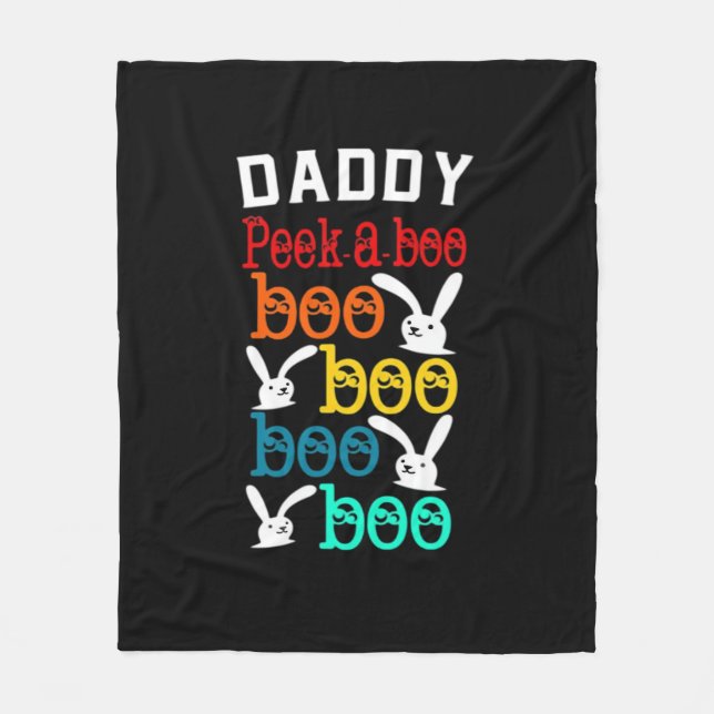 Daddy Bunny Game for Men_s Novelty Fleecedecke (Vorderseite)
