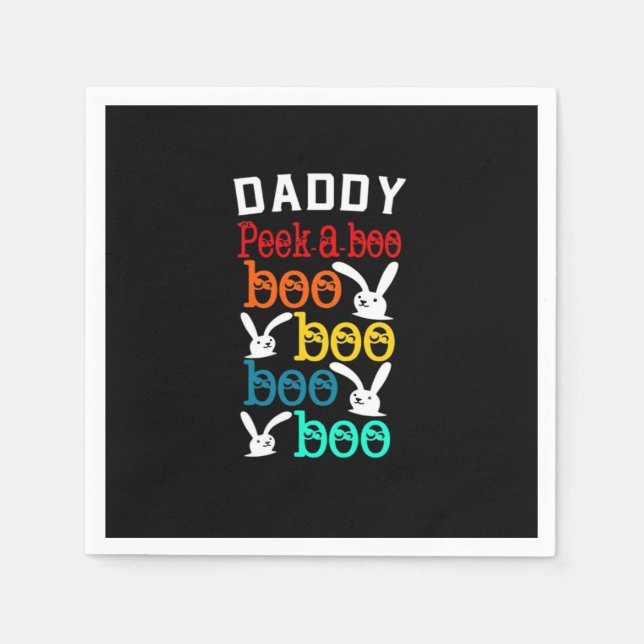 Daddy Bunny Game for Men_s Novelty Serviette (Vorderseite)