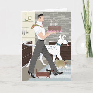 Daddy Cake Geburtstagskarte Karte