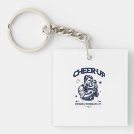 DADDY CHEER UP KEYCHAIN  SCHLÜSSELANHÄNGER
