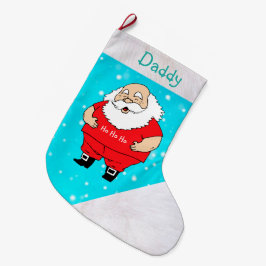 Daddy Christmas Strumpf/Weihnachtsmann Großer Weihnachtsstrumpf
