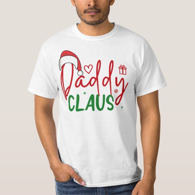 Daddy Claus Christmas Design-60094 T-Shirt (Vorderseite)