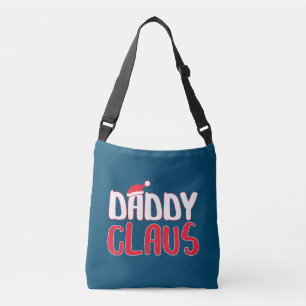 Daddy Claus Matching Weihnachtskostüme Tragetaschen Mit Langen Trägern
