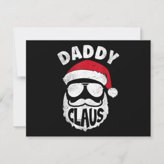 Daddy Claus Santa Claus Funny Christmas Matching P