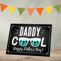 Daddy Cool trendy Sonnenbrille Happy Vatertag