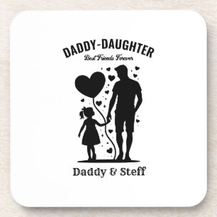 Daddy-Daughter Best Friend Forever - Individuelle Getränkeuntersetzer