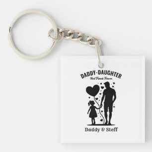 Daddy-Daughter Best Friend Forever - Individuelle Schlüsselanhänger