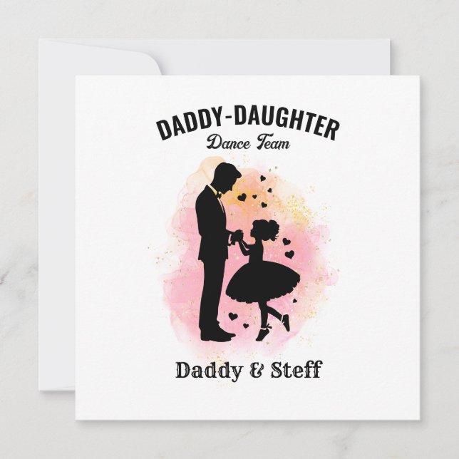 Daddy-Daughter Dance Team (3) T - Shirt (Vorderseite)