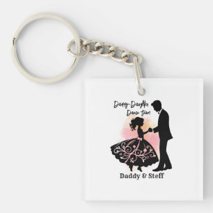 Daddy-Daughter-Tanzteam Schlüsselanhänger