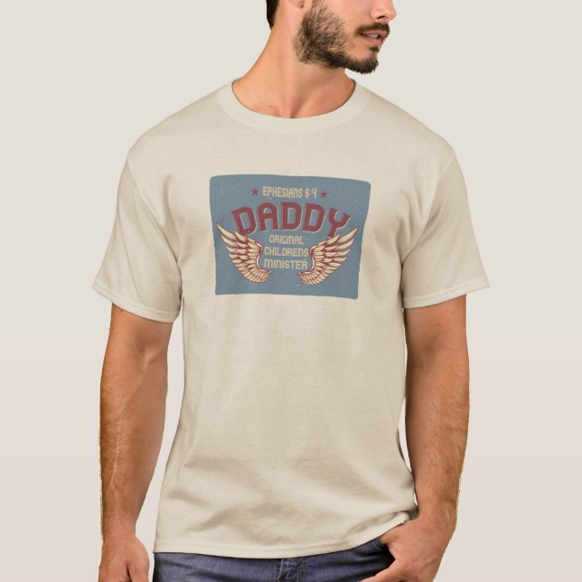 Daddy - Der ursprüngliche Kinderminister T-Shirt (Vorderseite)