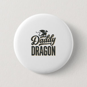 Daddy Dragon Vintage Gravur Shirt Design_1 Button