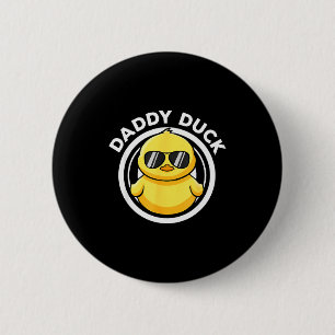 Daddy Duck Vater Ich liebe Enten Familienliebhaber Button