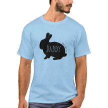 Daddy Easter Rabbit Bunny Spring Shirt Family Dad