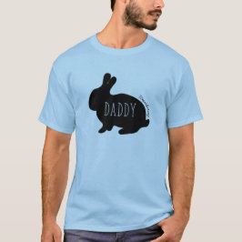 Daddy Easter Rabbit Bunny Spring Shirt Family Dad
