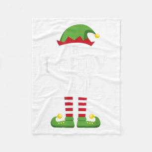 Daddy Elf Familien-Matching-Gruppe Weihnachten Pap Fleecedecke