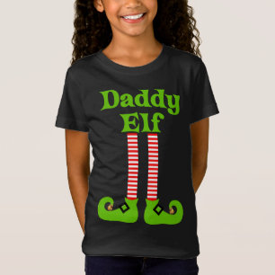 Daddy Elf Weihnachtsfamilie fotografiert Helfer de T-Shirt