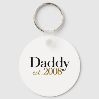 Daddy Est 2008 Schlüsselanhänger