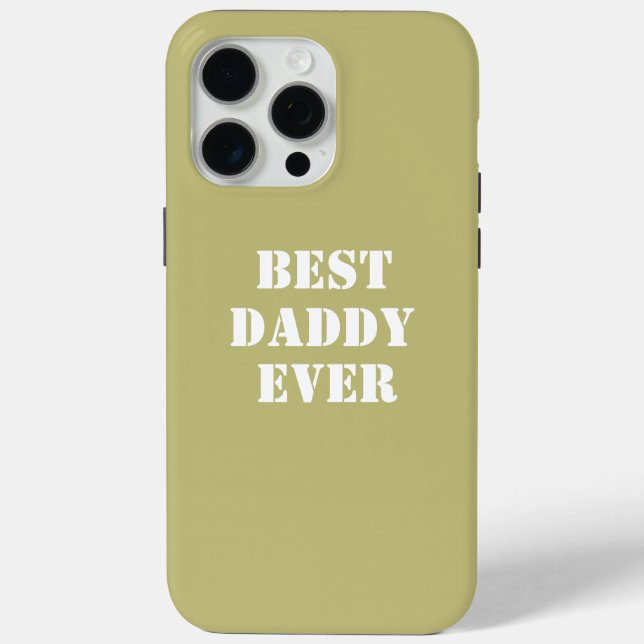 Daddy Est custom iPhone / iPad case (Rückseite)