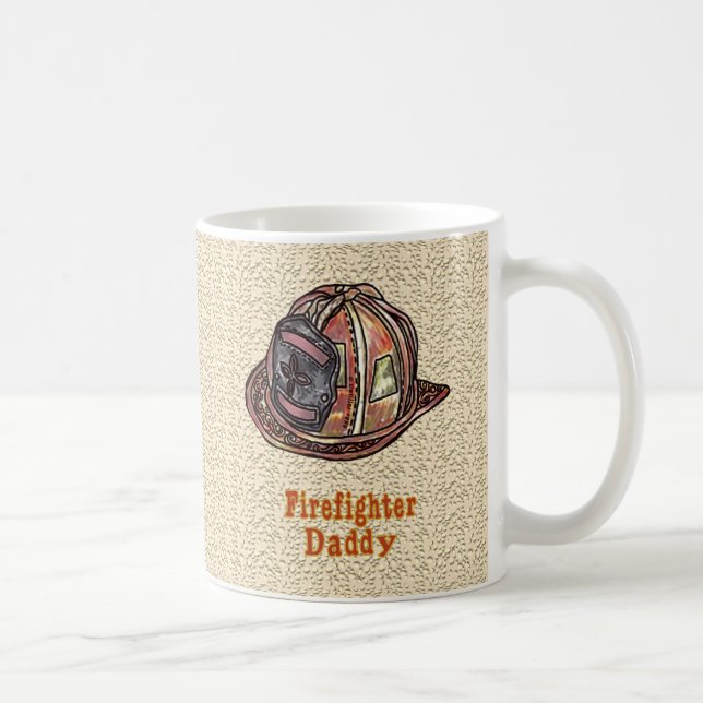 Daddy Feuerwehrmann Tasse (Rechts)