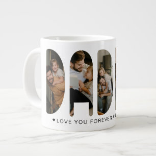 DADDY Foto Briefe Vater's Day Riesenkaffee Jumbo-Tasse