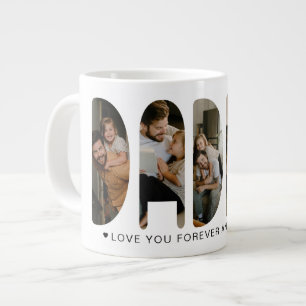 DADDY Foto-Buchstaben Jumbo-Tasse