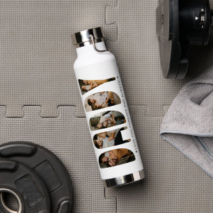 DADDY Foto-Buchstaben Trinkflasche