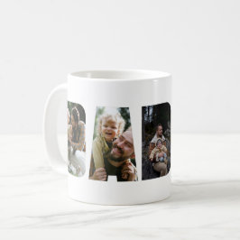 Daddy Fotolage Cut Out Text Tasse