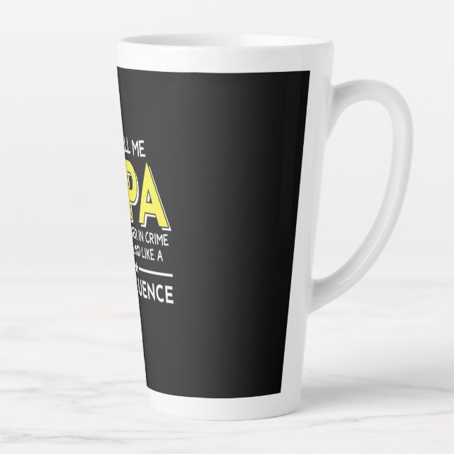 Daddy Geschenk, das sie mich Papas nennen Milchtasse (Rechts)