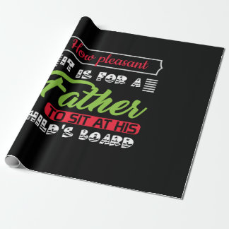Daddy Geschenk ist es für einen Vater Geschenkpapier