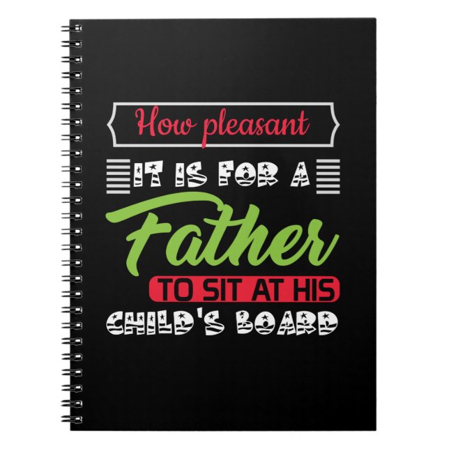 Daddy Geschenk ist es für einen Vater Notizblock (Vorderseite)