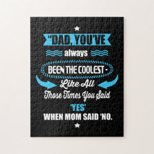 Daddy Geschenke, die du schon immer am Coolsten wa Puzzle