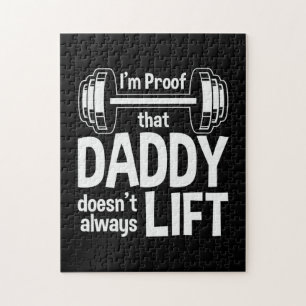 Daddy Gift Daddy hebt nicht immer Puzzle