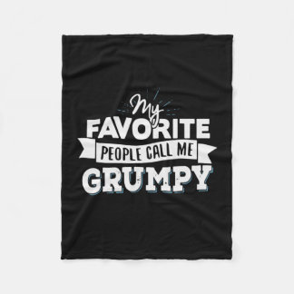 Daddy Gift Meine Lieblings-Leute nennen mich gruse Fleecedecke