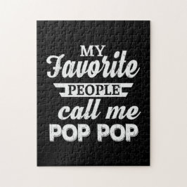 Daddy Gift Meine Lieblings-Leute nennen mich Papa Puzzle