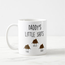 Daddy Gift personalisierte Mugs Daddy's Little *Hi Kaffeetasse