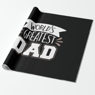 Daddy Gift World's größter Vater Geschenkpapier