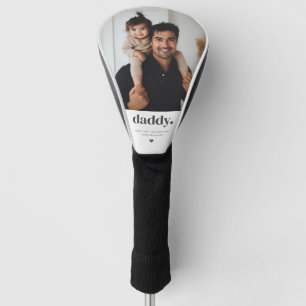 Daddy Heart - Foto des Ersten Vaters Golf Headcover