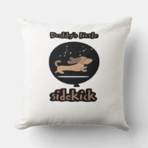 Daddy ist ein kleines Kick-Kick-Kissen